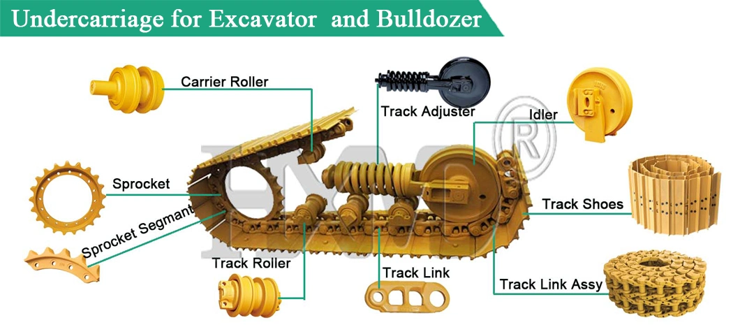 Excavator Undercarriage OEM PC60 Sprocket Rim